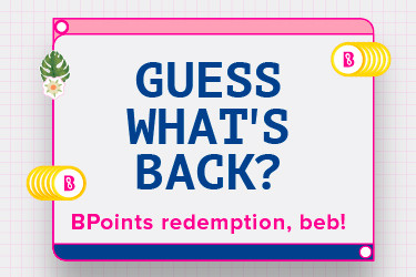 BPoints redemption is enabled, gais !!!