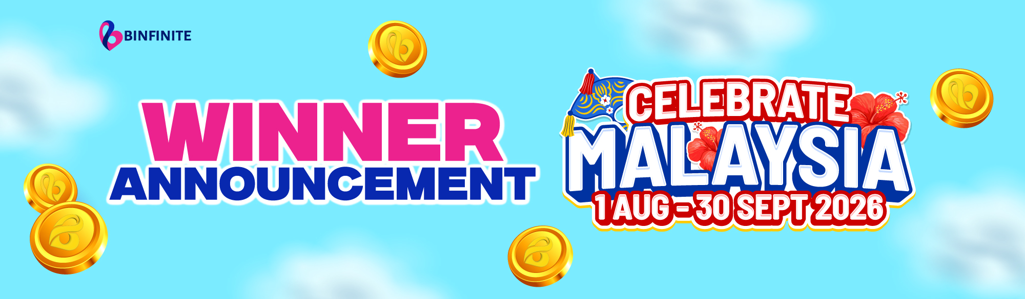 BInfinite Celebrate Malaysia, Menang BPoints Campaign Winners are out!
